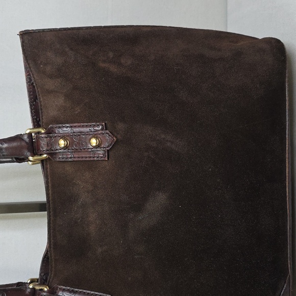 ✨️GUCCI Suede Horsebit Hasler Tote Bag - Picture 7 of 16